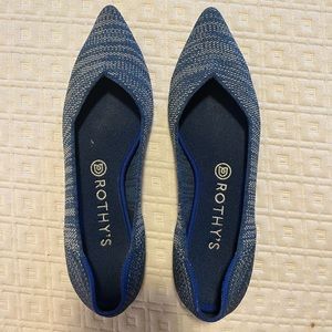 Rothy’s Blue Heather Point